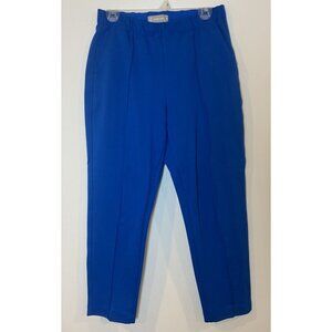 Everlane The Dream Pant Straight Leg Front Seam Pull On Royal Blue Medium M